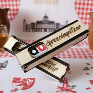 Charmant, Witzig, Hessisch! Die Schokoriegelbox mit Schimpfwörtern